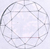 Fig 63 A minute light crystal under the table, crack-like fringes 